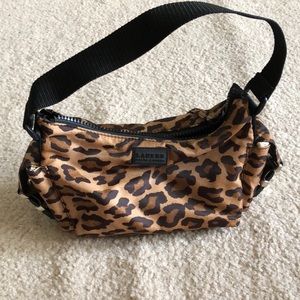 Cheetah print small hobo